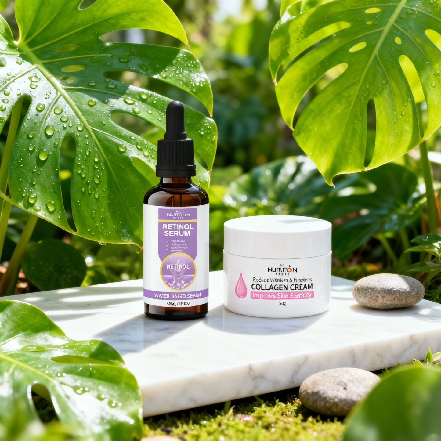 COLLAGEN CREAM + RETINOL SERUM